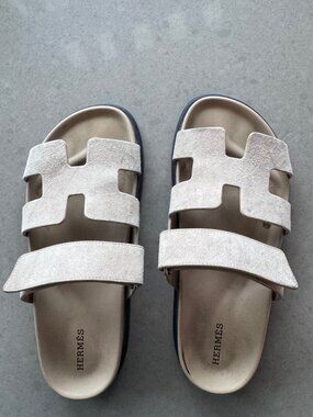 HERMES Womens Chypre Sandals